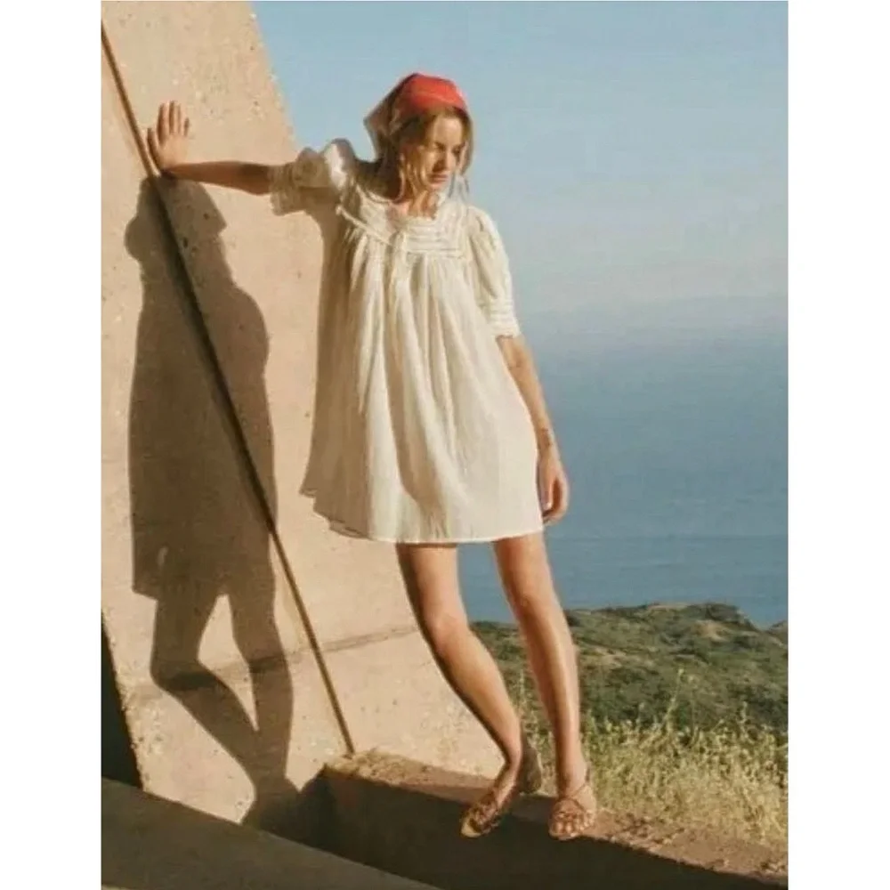 Doen Navan white Mini Dress